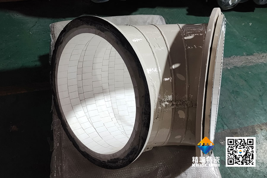 陶瓷贴片耐磨管，，品质工艺双提升_威廉希尔特瓷